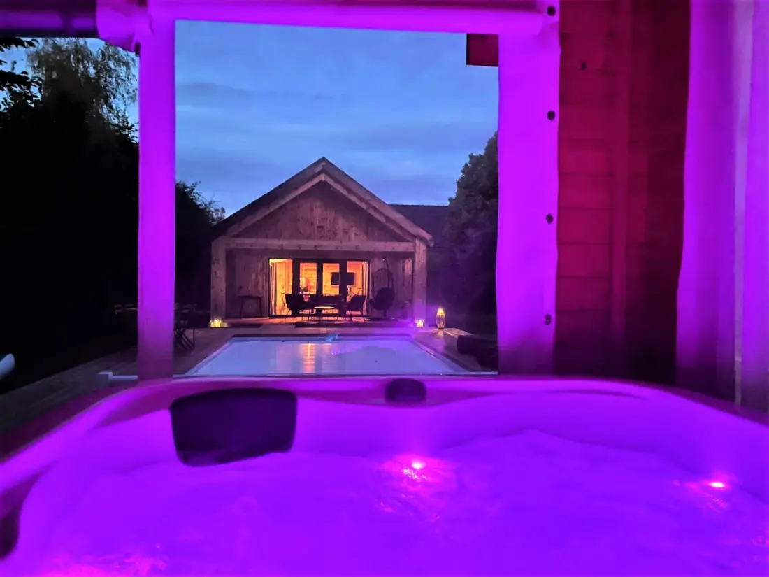 Gîte de France Gîtes de france® - a magas gyöngyfák háza - medence és spa 3 fül