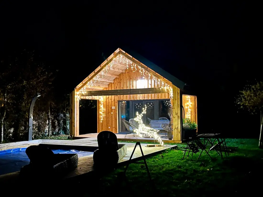 Gîte de France Gîtes de france® - a magas gyöngyfák háza - medence és spa 3 fül