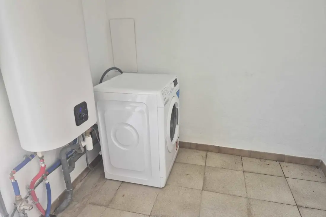 Családi apartman terasszal a tenger közelében