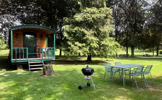 Gîte de France La roulotte du moulin de rebets 3 épis