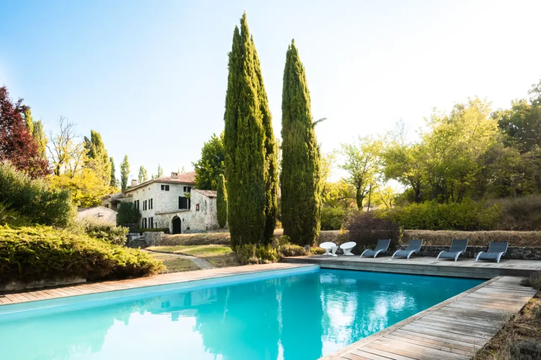 Mas De Thésée & Swimming pool & 12 Ha Private