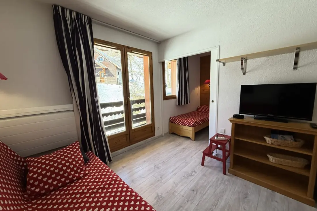 Residence Beau T2 4 Pers – Balcony, Pool & Sauna