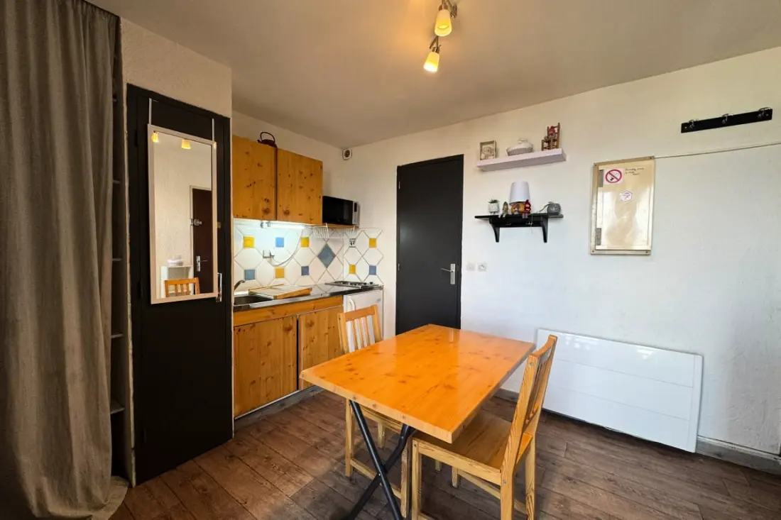 Résidence Studio 16m² - Balcon - Wifi - Risoul Le Villaret
