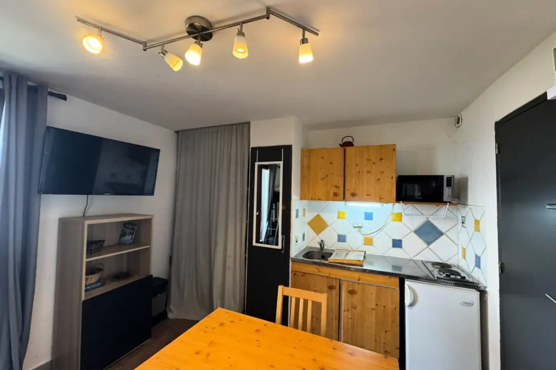 Résidence Studio 16m² - Balcon - Wifi - Risoul Le Villaret