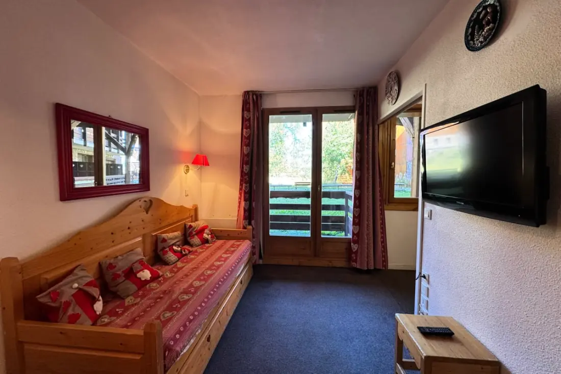 Résidence T2 6 Pers Risoul - Résidence Aldebaran - Rdc Avec Balcon Jardin