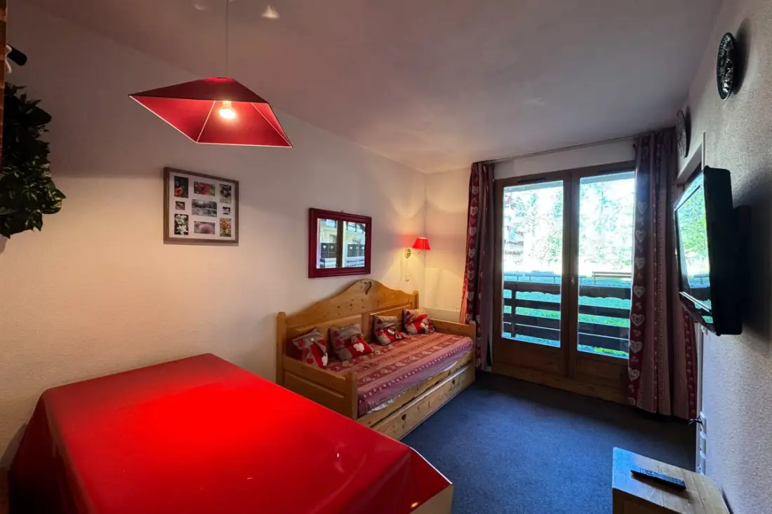 Résidence T2 6 Pers Risoul - Résidence Aldebaran - Rdc Avec Balcon Jardin