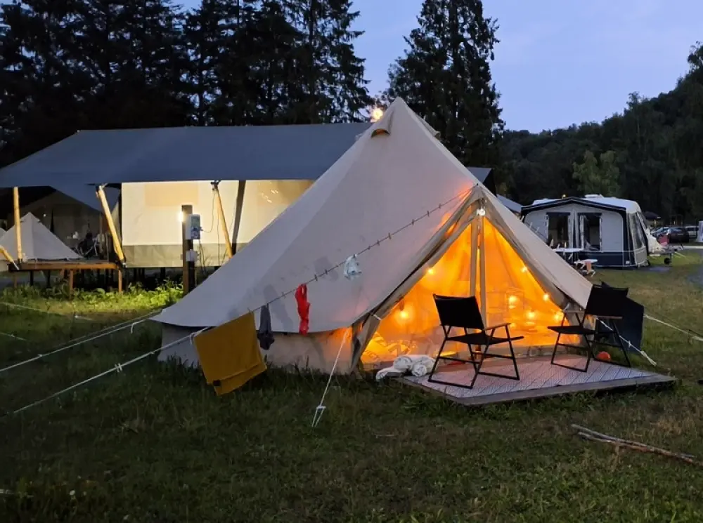 Campeggio 1-ouder Au Bord de l'Ourthe