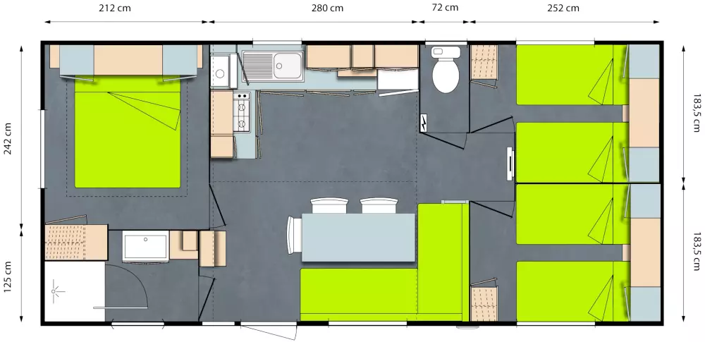 Camping Les Cigales 4 Sterne★★★★