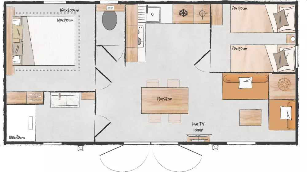 Camping Les Cigales 4 Sterne★★★★