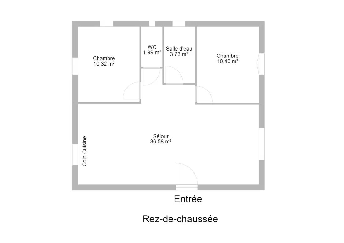 Gîte de France Die wilde Rinde 4/6 pers 3 Ohren