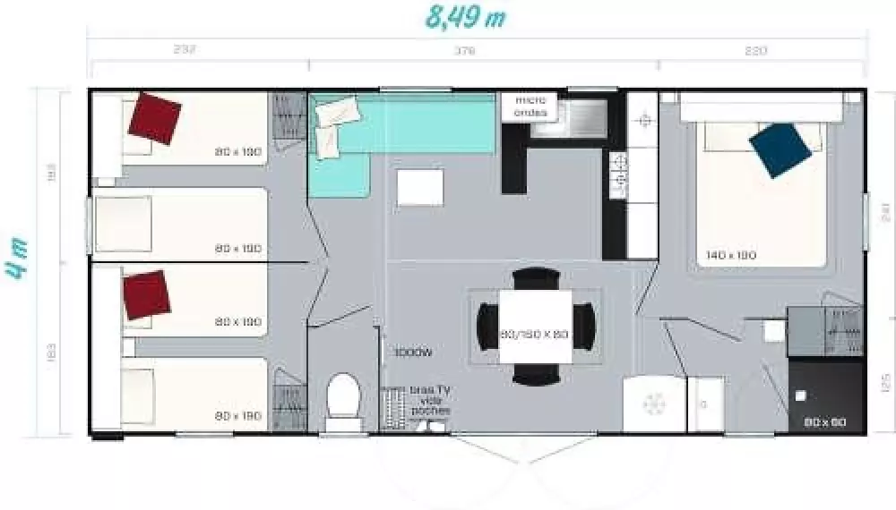 Campingplatz Les Pêcheurs 4 Sterne★★★★