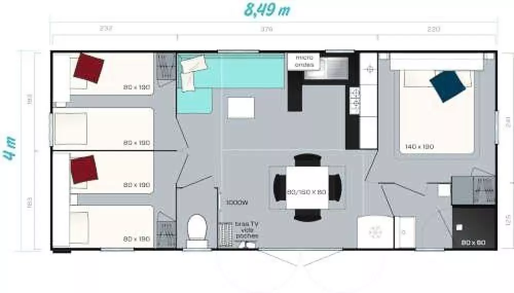 Campingplatz Les Pêcheurs 4 Sterne★★★★