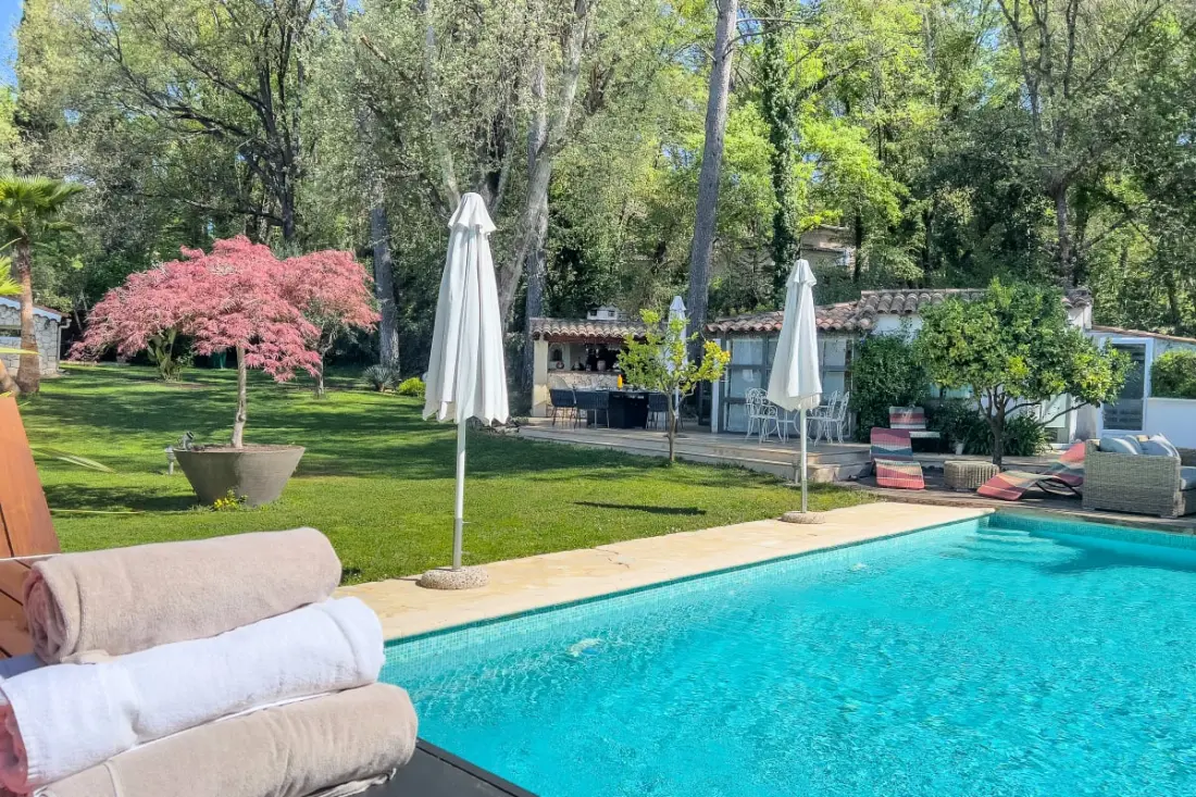 La Cigaliere Piscine, Airco, Sauna Pour 12 Sunset