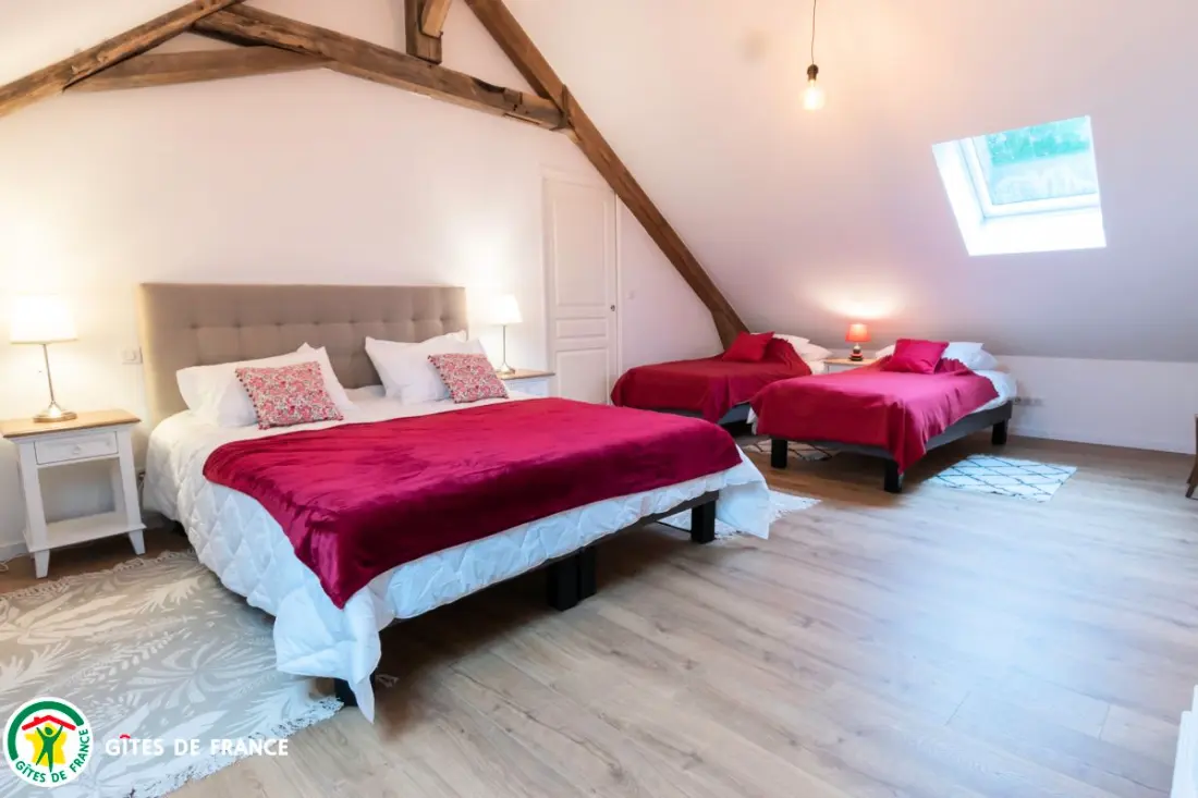 Gîte de France Domaine du Coulmier 5 Ohren
