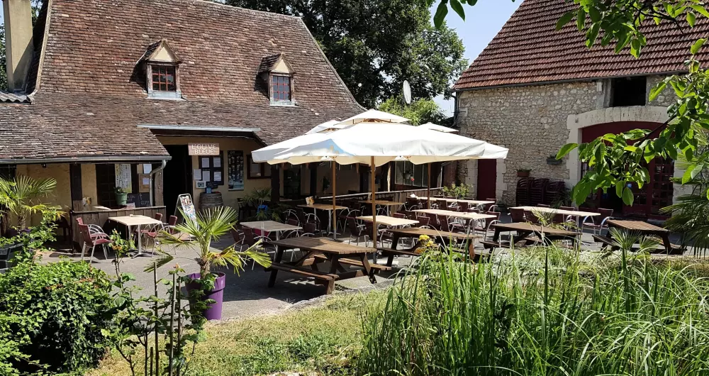 Campingpladser i Les Terrasses de Dordogne