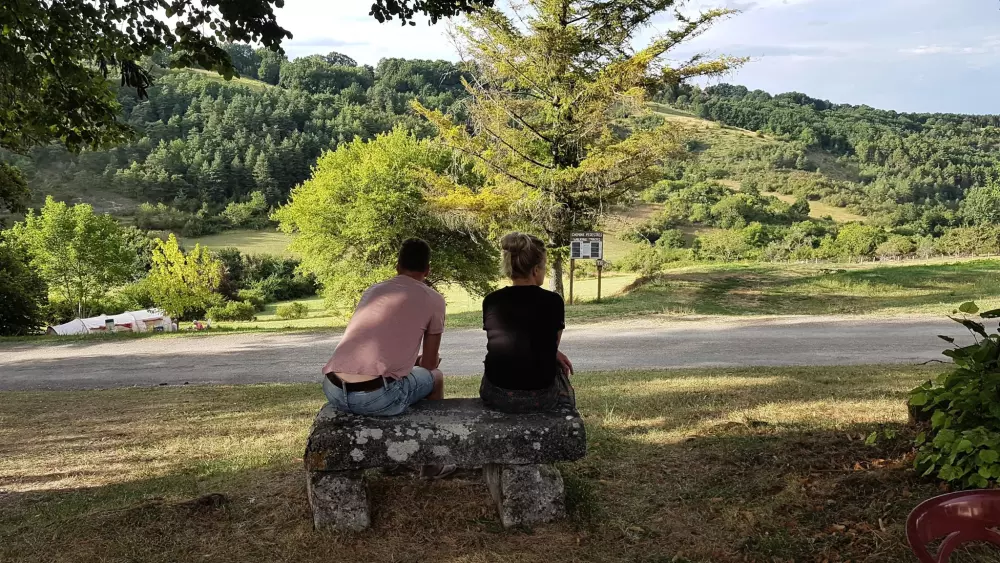Campingpladser i Les Terrasses de Dordogne