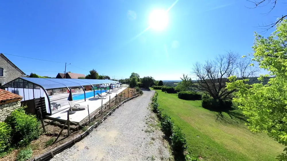 Campingpladser i Les Terrasses de Dordogne