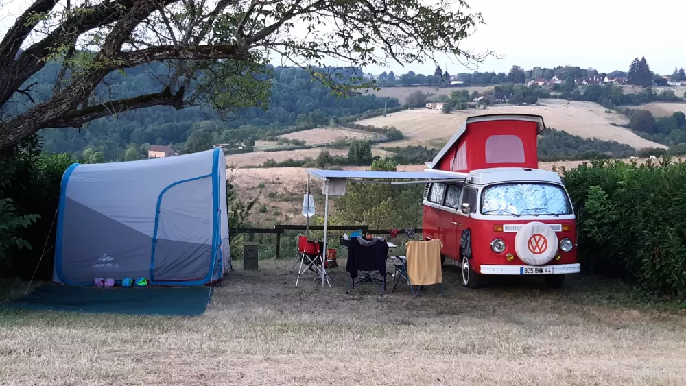 Campingpladser i Les Terrasses de Dordogne
