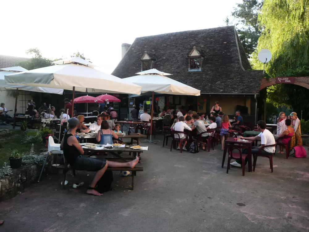 Campingpladser i Les Terrasses de Dordogne