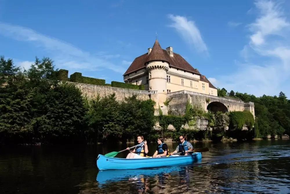 Campingpladser i Les Terrasses de Dordogne