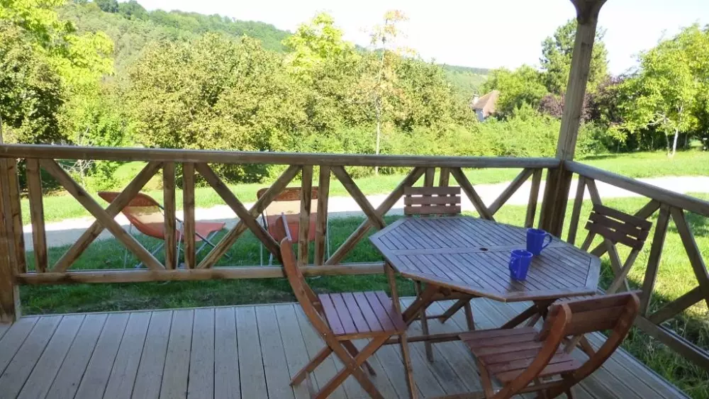 Campingpladser i Les Terrasses de Dordogne