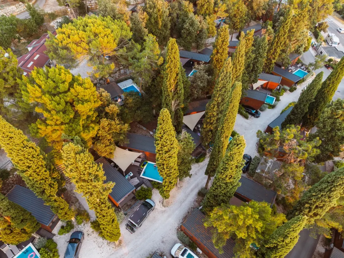 Camping Porton Természet Hideouts 2 Csillagok★★