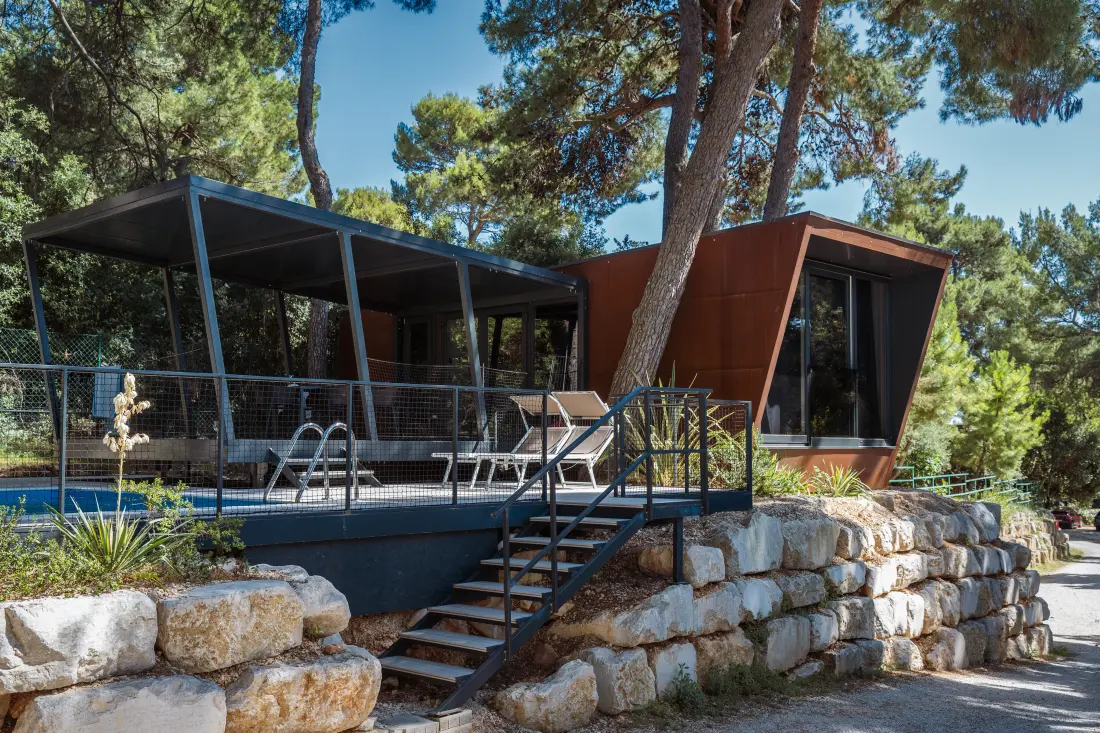 Camping Porton Természet Hideouts 2 Csillagok★★