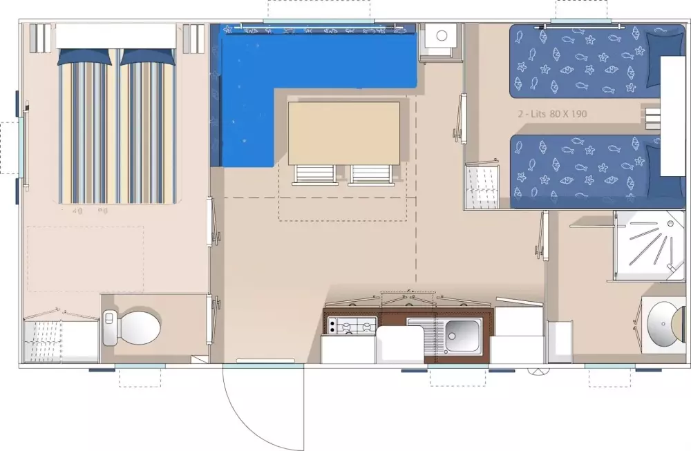 Camping Yukadi Villages Le Logis 4 étoiles★★★★