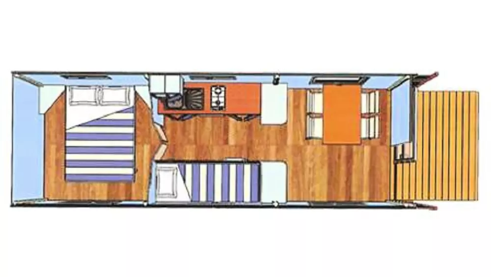 Camping Ushuaïa Villages - La Presqu'Ile 2 Sterren★★