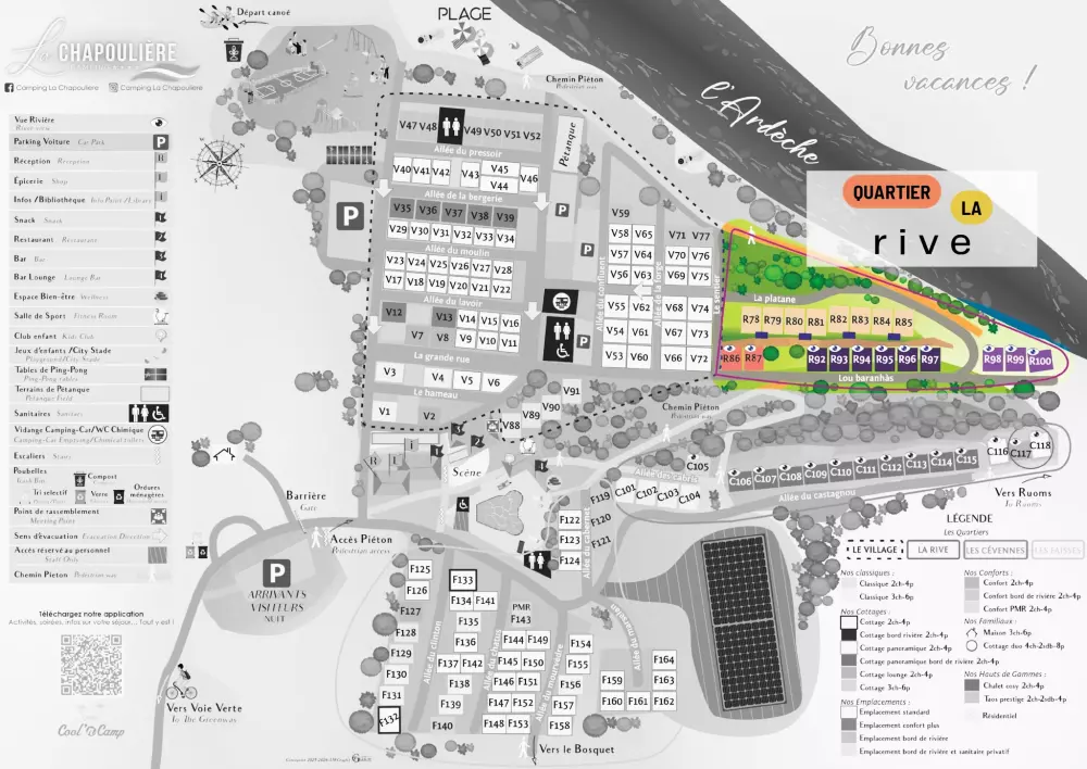 Campingplads LA CHAPOULIÈREESTER