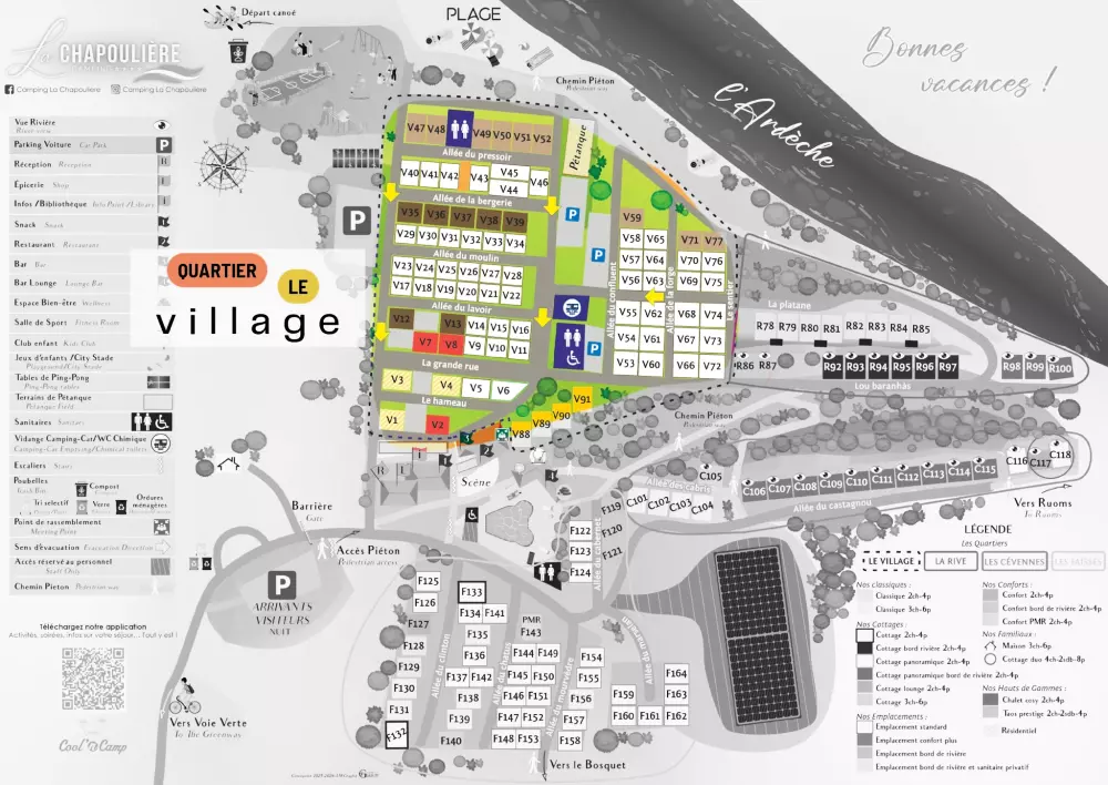 Campingplads LA CHAPOULIÈREESTER