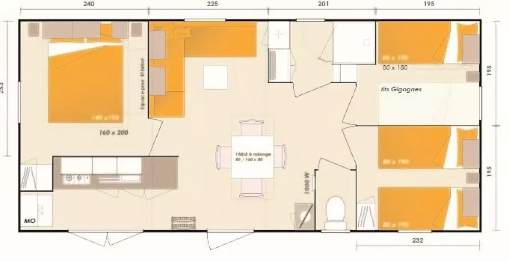 Campingplads LA CHAPOULIÈREESTER