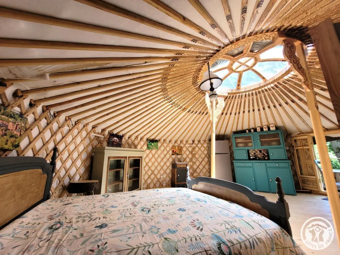 Gîte de France Joulebois yurt