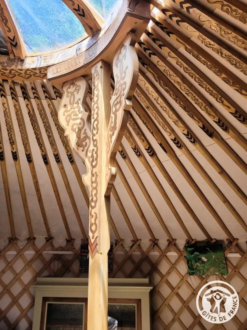 Gîte de France Joulebois yurt
