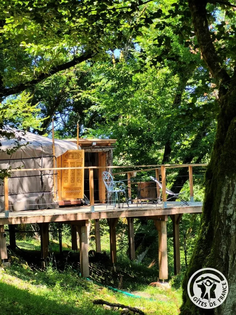 Gîte de France Joulebois yurt