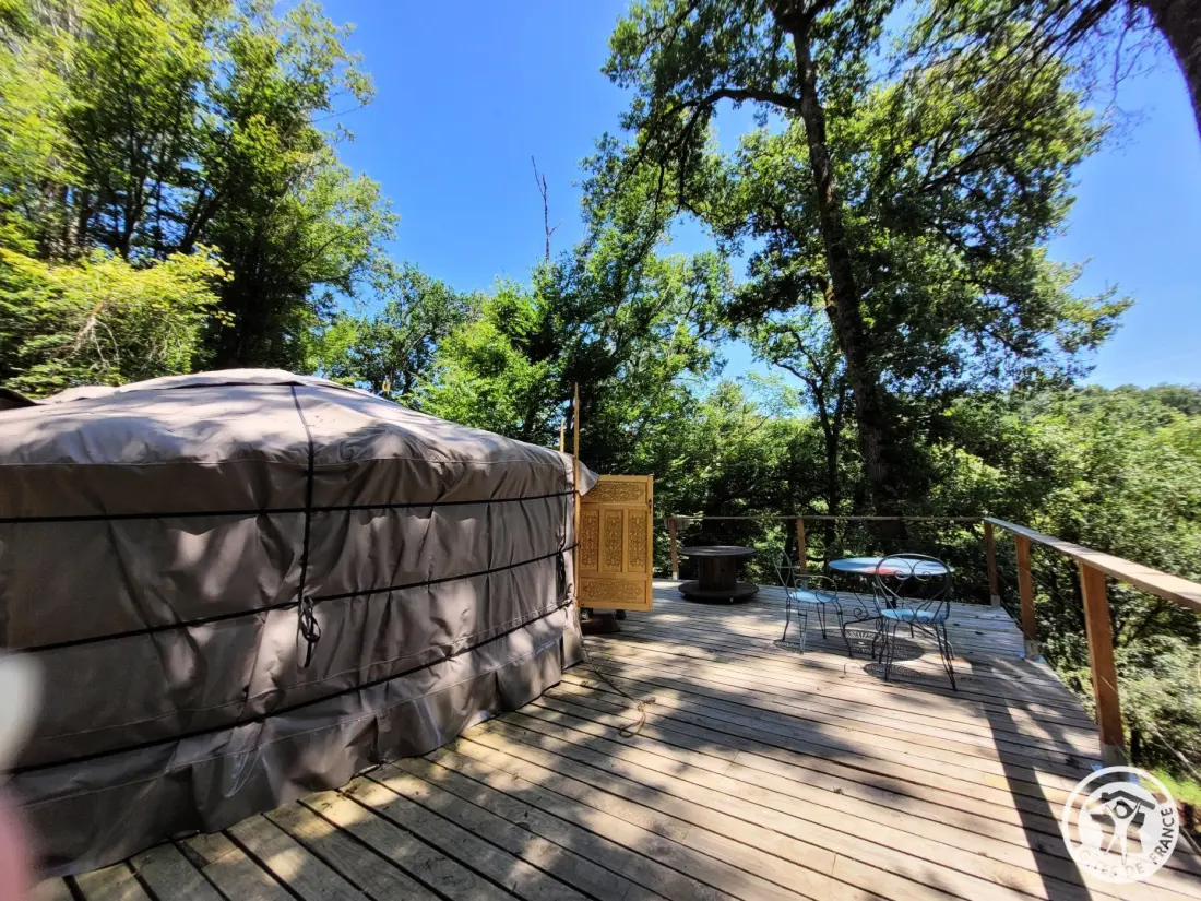 Gîte de France Joulebois yurt