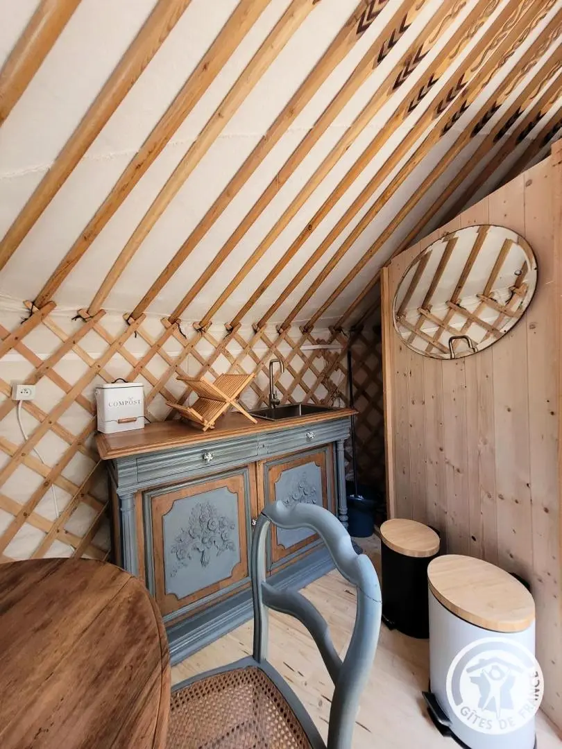 Gîte de France Joulebois yurt