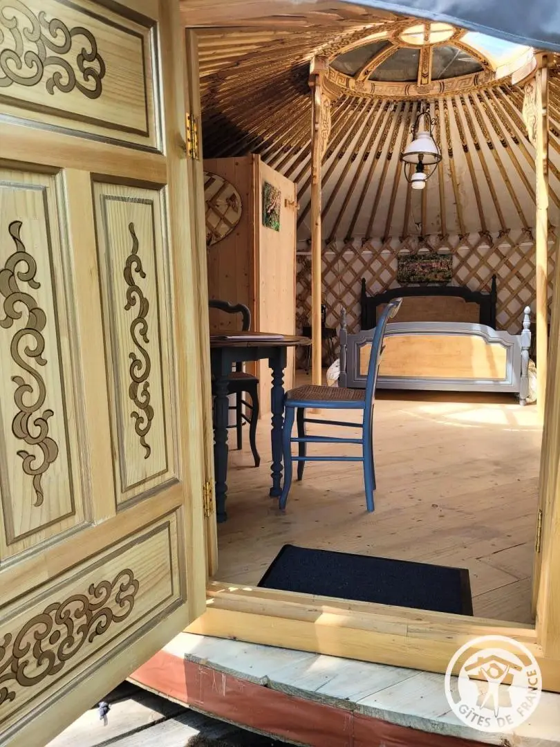 Gîte de France Joulebois yurt