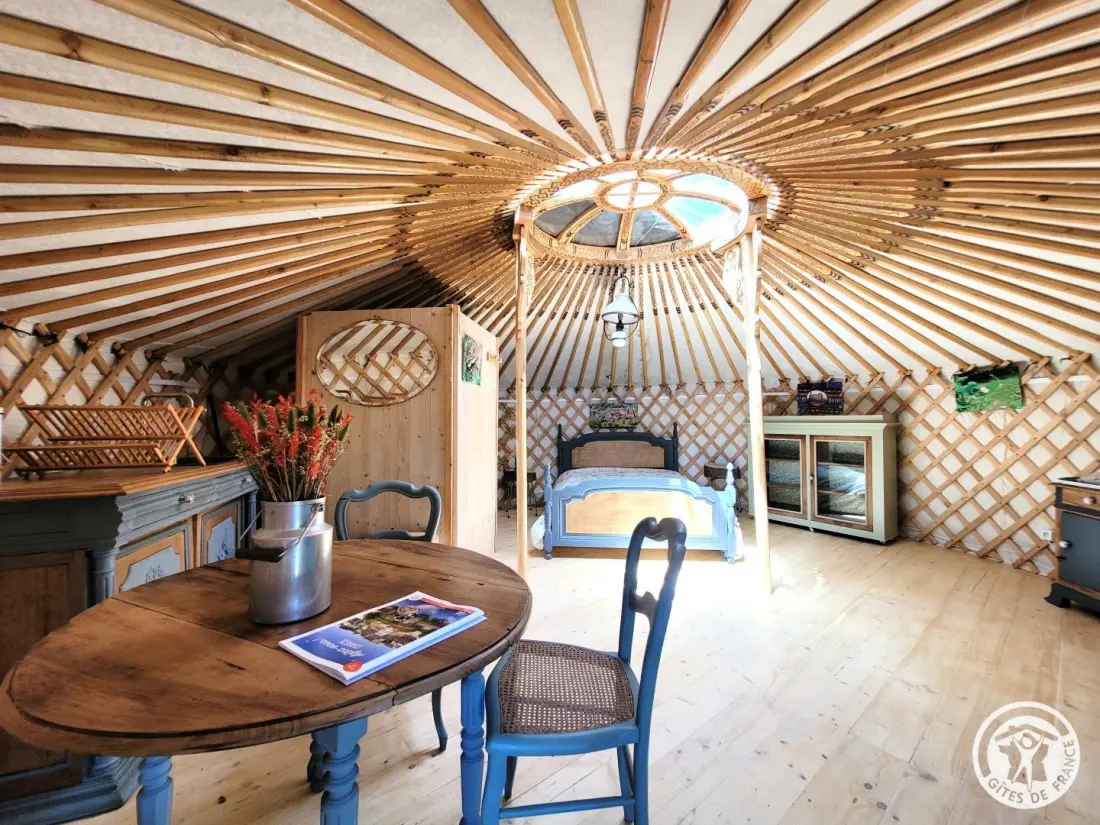 Gîte de France Joulebois yurt
