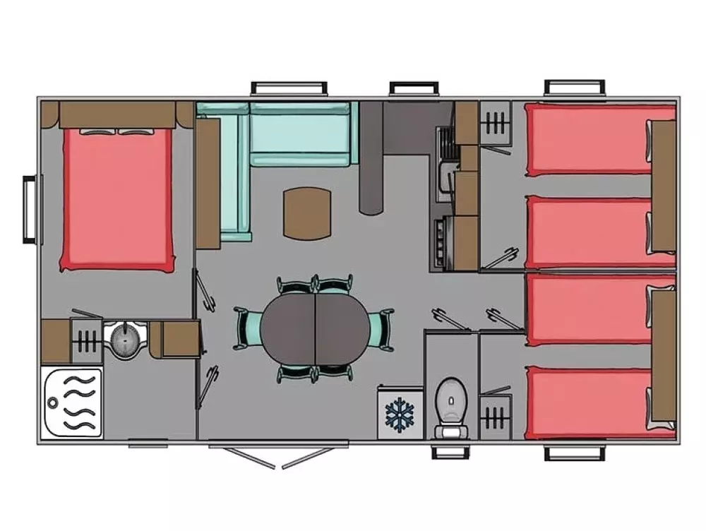 Campingplatz Beau Rivage4 Sterne★★★★