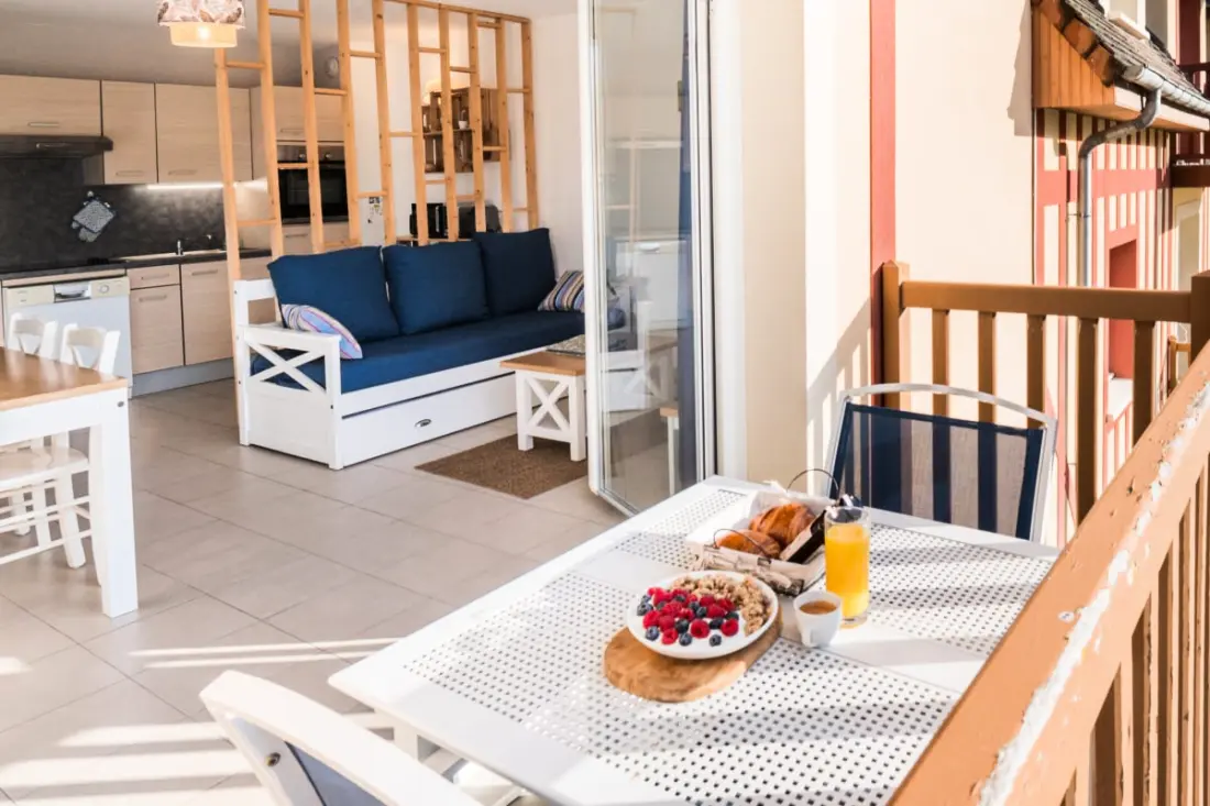 Côte Fleurie · Cocon Normand, Balcony & Parkolás
