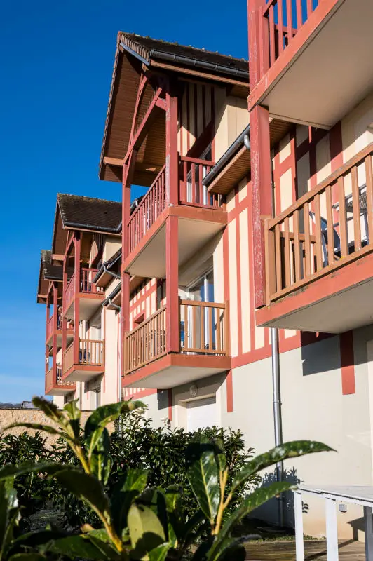 Côte Fleurie · Cocon Normand, Balcony & Parkolás