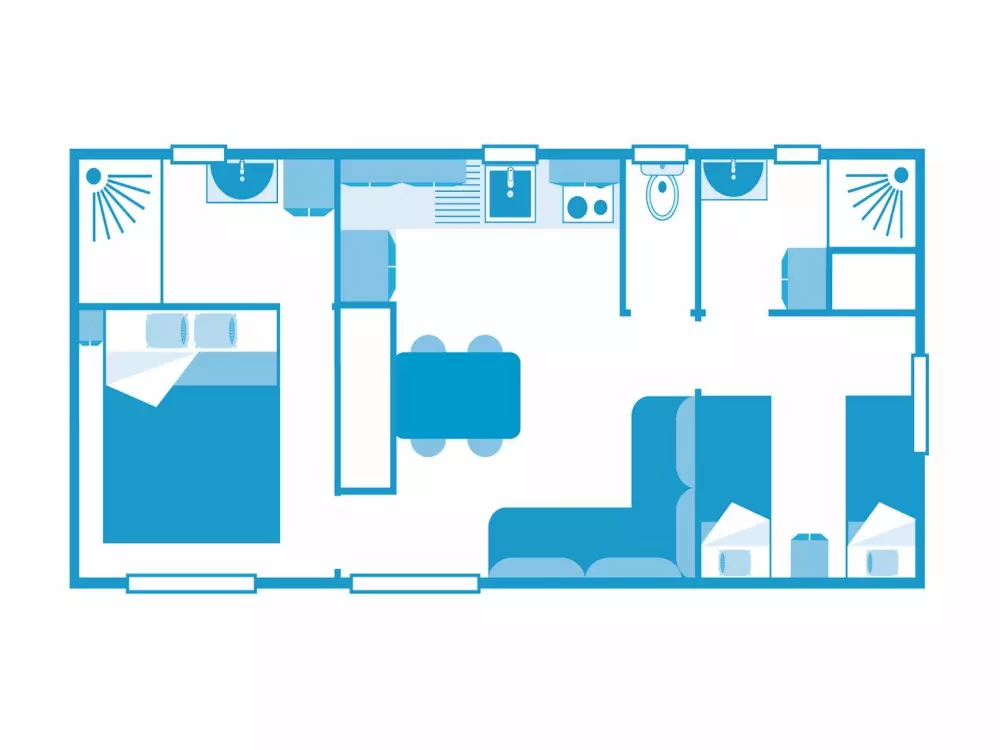Camping Sandaya Côte de Nacre 5 Sterren★★★★★