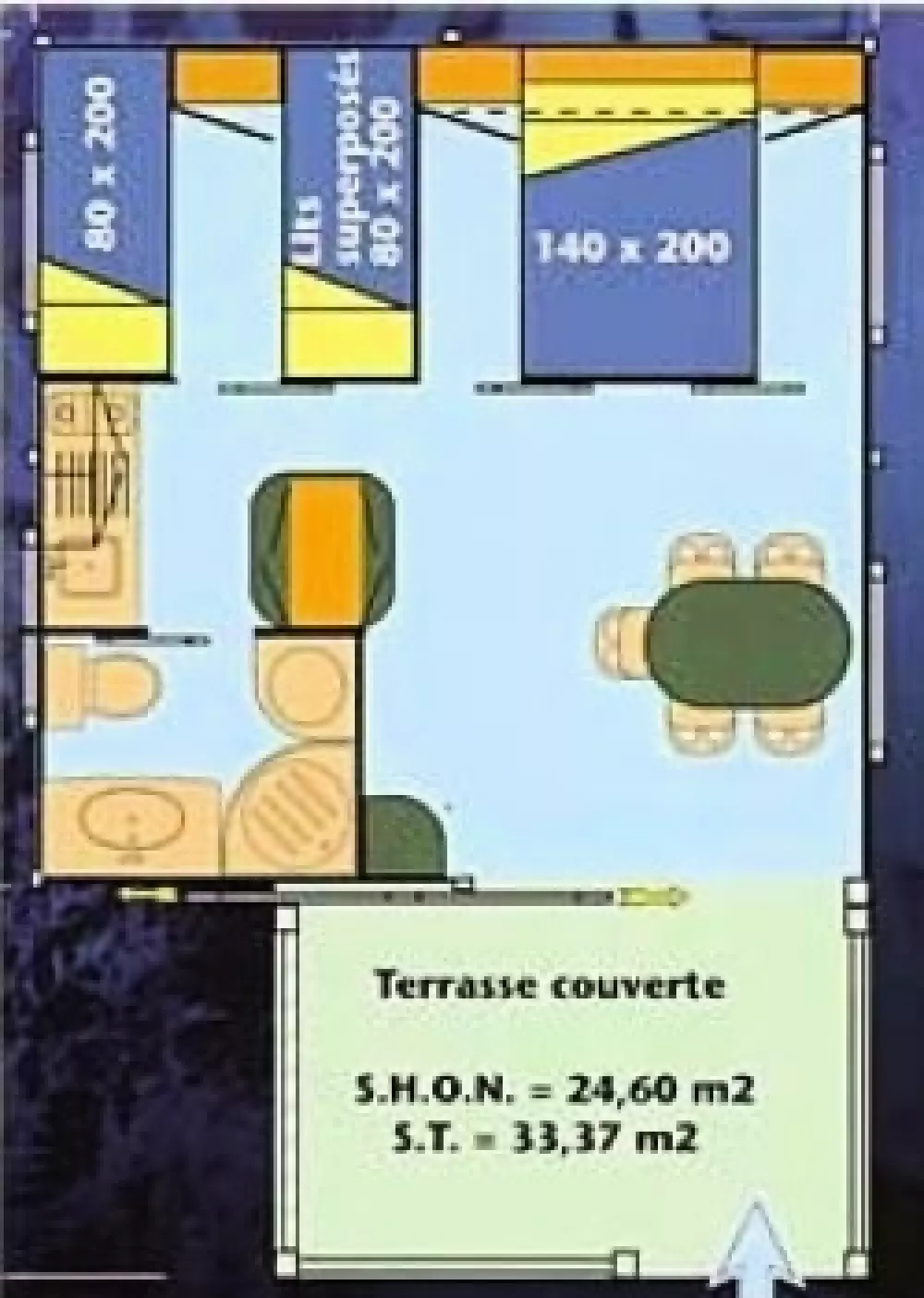 Flower Camping Vitamin 4 étoiles★★★★