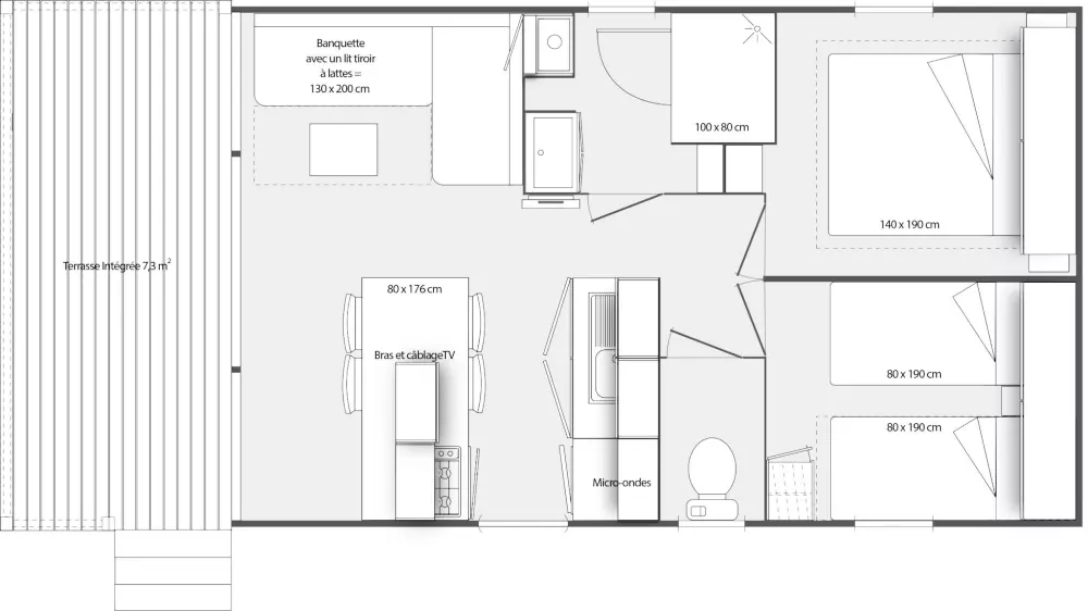 Flower Camping Vitamin 4 étoiles★★★★