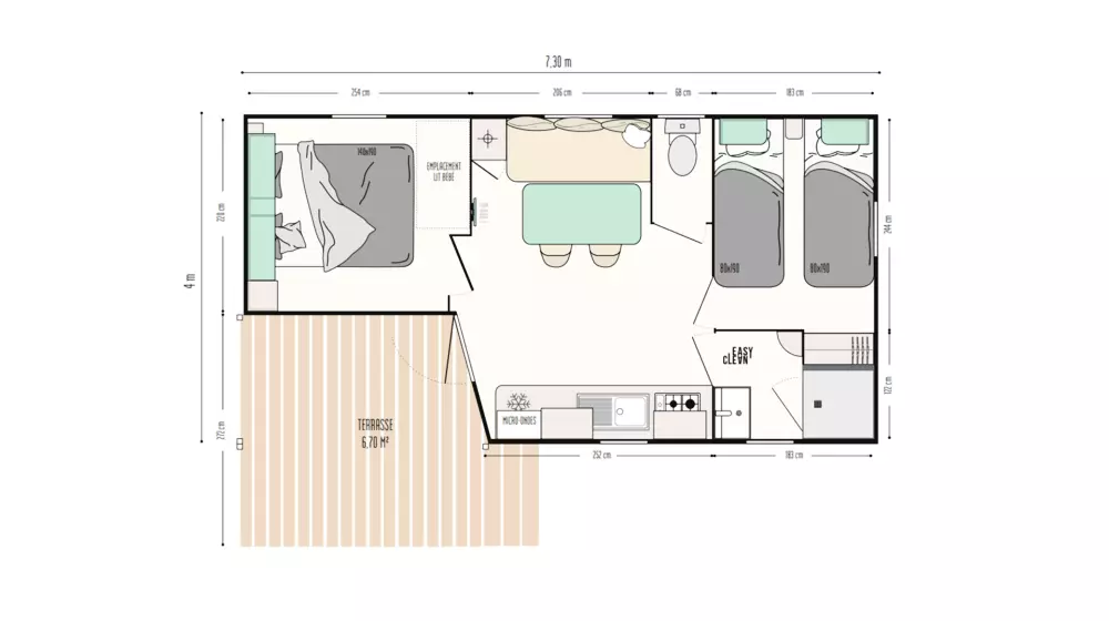 Flower Camping Vitamin 4 étoiles★★★★
