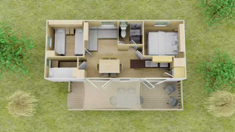 Campingplatz Saint Avit Loisirs5 Sterne★★★★★