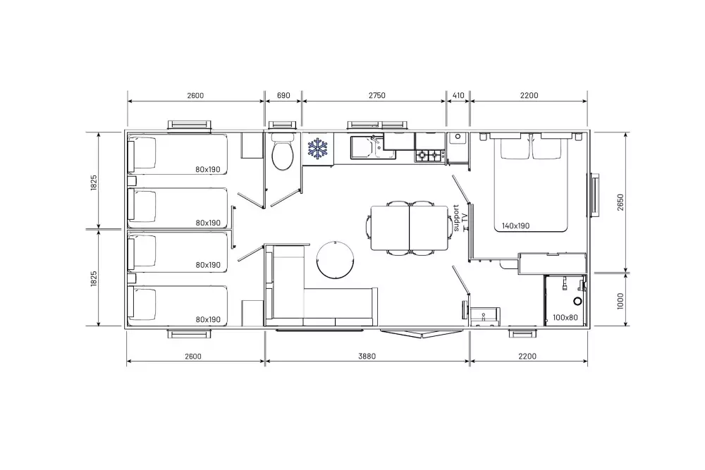 Campingplatz Saint Avit Loisirs5 Sterne★★★★★