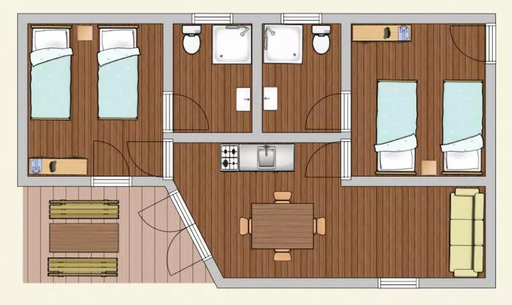 Campingplatz Saint Avit Loisirs5 Sterne★★★★★