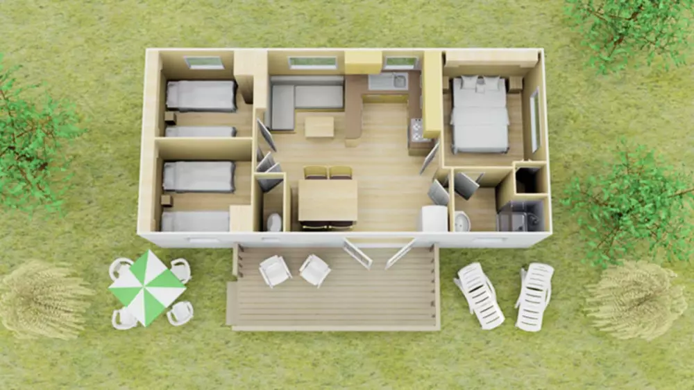 Campingplatz Saint Avit Loisirs5 Sterne★★★★★